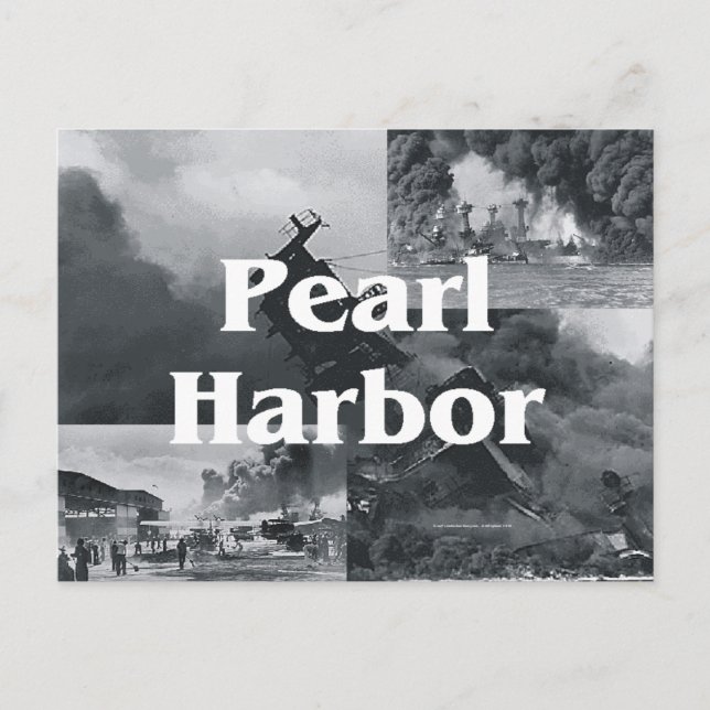 ABH Pearl Harbour Vykort (Framsida)