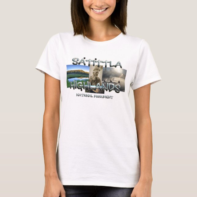 ABH Satittla National Monument NM Dam T-Shirts (Framsida)