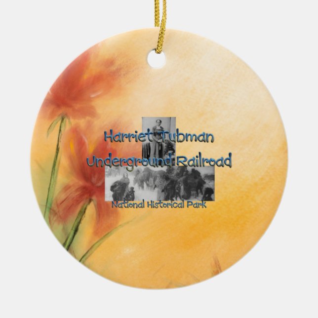 ABH Tubman NHP Julgransprydnad Keramik (Framsidan)