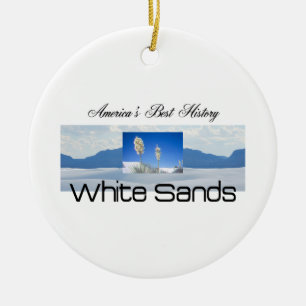 ABH-vitSands Julgransprydnad Keramik