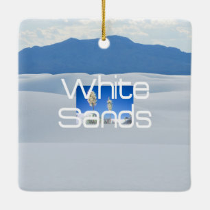 ABH White Sands Julgransprydnad Keramik