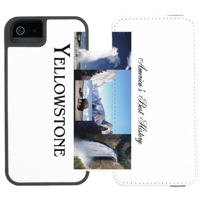 ABH Yellowstone Incipio iPhone Wallet Skal (Folio Öppen)