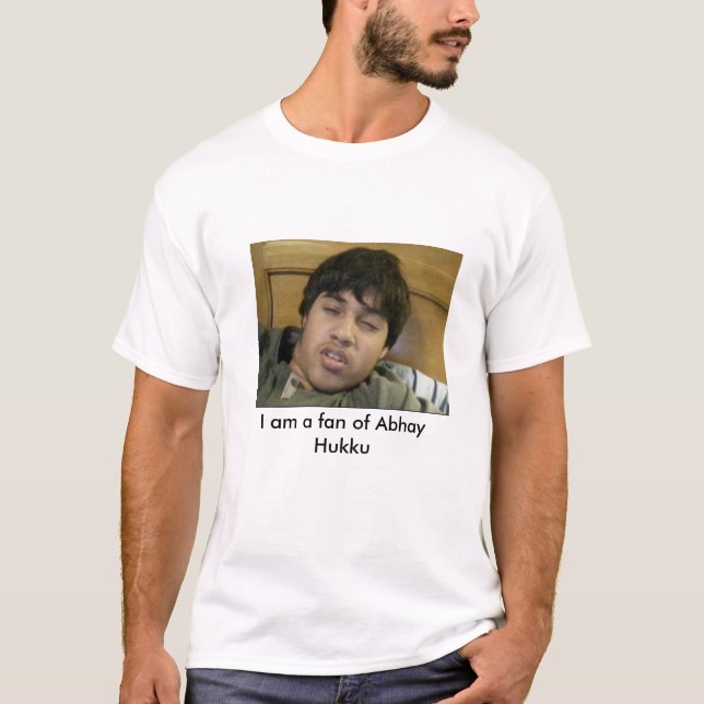 Abhay Hukku fläktskjorta Tee Shirt (Framsida)