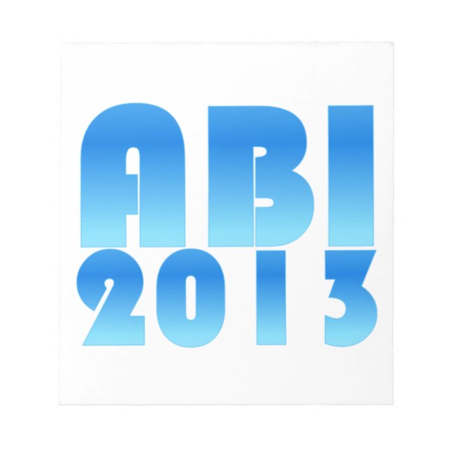 ABI 2013 ANTECKNINGSBLOCK (Framsida)