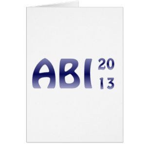 ABI 2013 HÄLSNINGSKORT