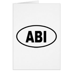 ABI HÄLSNINGSKORT