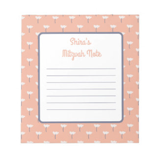 Abi print Mitzvah Notes Anteckningsblock