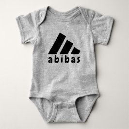 Abibas - ADIDAS Parodi Logotyp Roligt Skämt Presen T Shirt