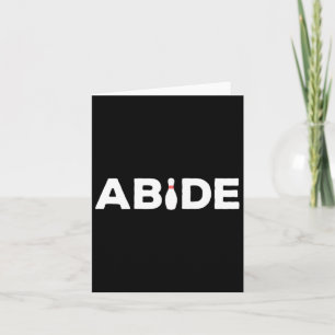 Abide - Bowling Pin Shirt Kort