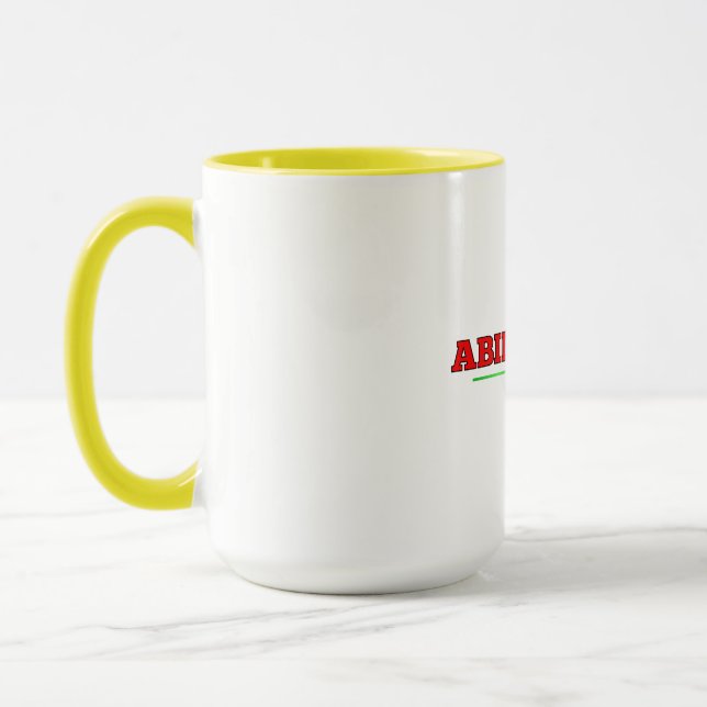 Abide in GOD Mugg (Vänster)