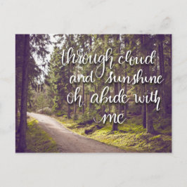 Abide med mig Hymn Hand har skickat vykort