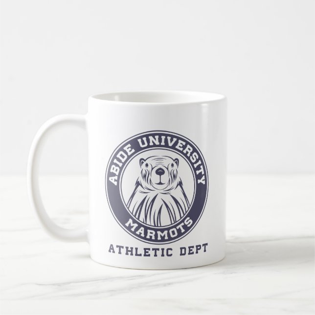 Abide Universiteten Marmots Mugg (Vänster)