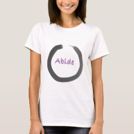 Abide Zen Buddhist Enso Circle Tee