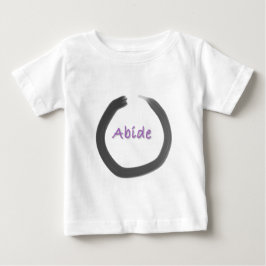 Abide Zen Buddhist Enso Circle Tee Shirt