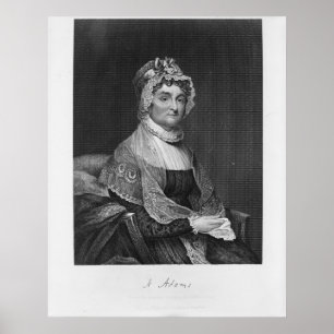 ABIGAIL ADAMS av G. Stuart Poster
