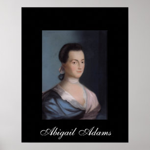 Abigail Adams Poster Skriv ut