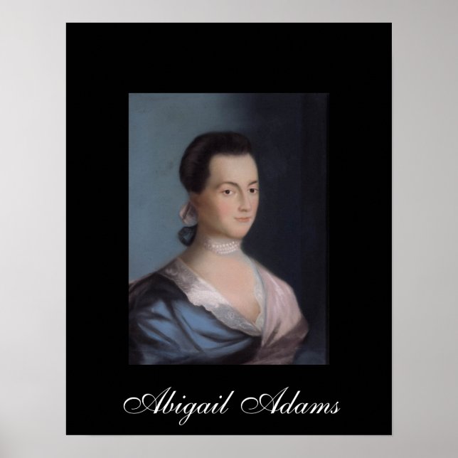 Abigail Adams Poster Skriv ut (Framsidan)