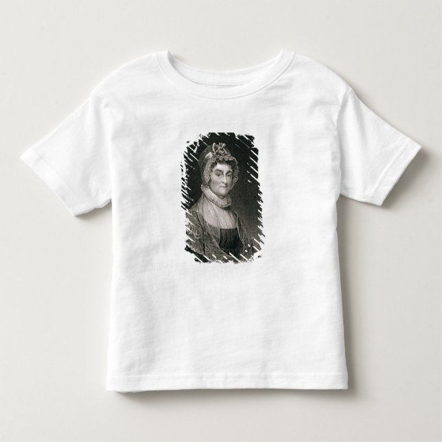 Abigail Adams som inristas av G.F. Storma T Shirt (Framsida)