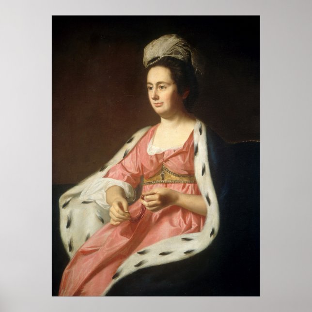 Abigail Babcock - John S. Copley Fine Art Poster (Framsidan)