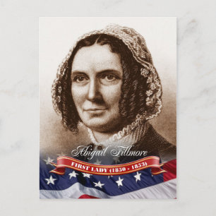 Abigail Fillmore, Första Dam i USA Vykort