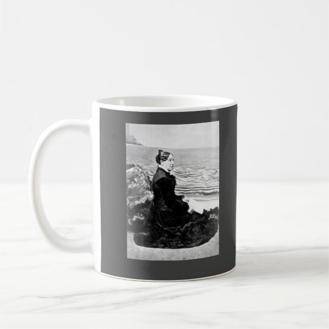 Abigail Scott Duniway Mor of Equal Suffrage Kaffemugg (Vänster)