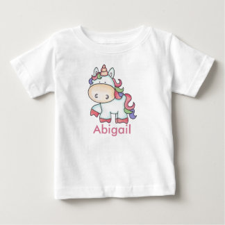 Abigail's Personlig Unicorn Gifts Tee Shirt