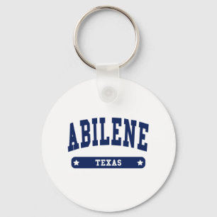 Abilene Texas College Stil t-tröjor Nyckelring