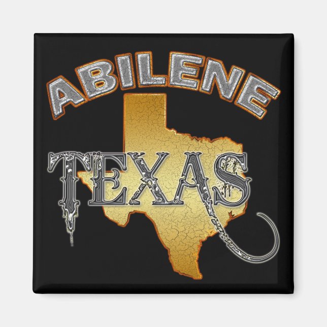 ABILENE, TEXAS MAGNET (Framsidan)
