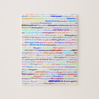 Abingdon Text Design II Puzzle Pussel