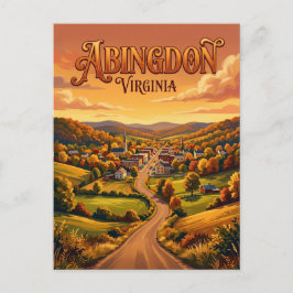 Abingdon USA Vykort