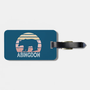 Abingdon Virginia Retro Björn Bagagebricka