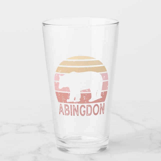 Abingdon Virginia Retro Björn Glaskopp (Framsida)