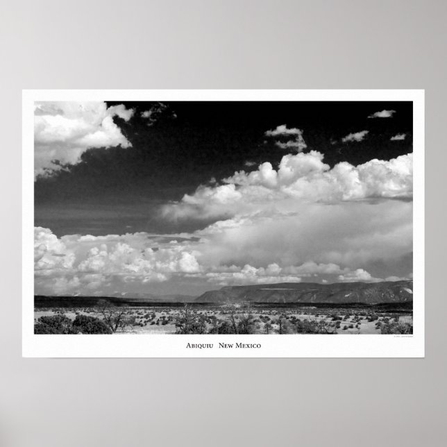 Abiquiu IV Poster (Framsidan)