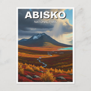 Abisko Nationalpark Sverige Resa Vykort