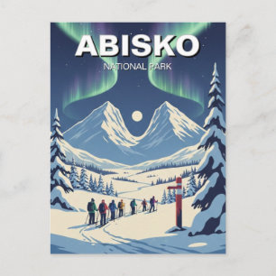 Abisko Nationalpark Sverige Resa Vykort