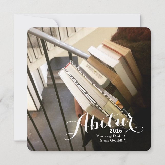 Abitur Karten (Framsida)