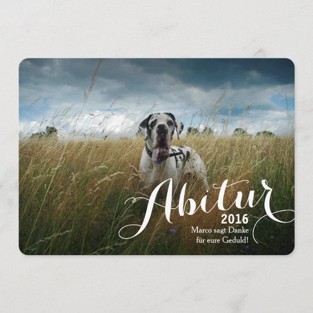 Abitur Karten (Framsida)