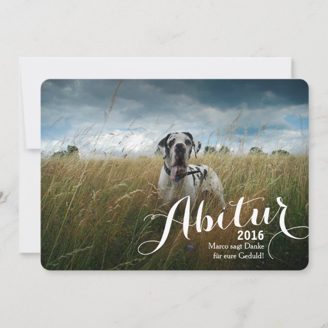 Abitur Karten (Framsida)