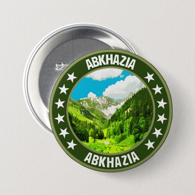 Abkasi Knapp (Framsida & baksida)