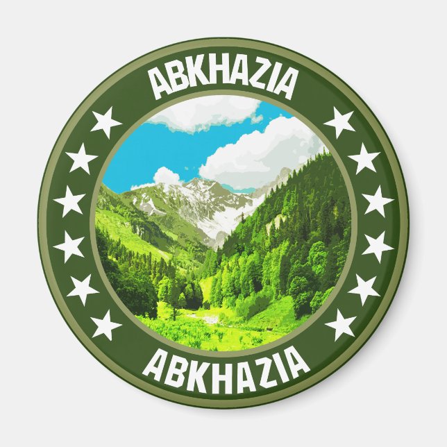 Abkasi Magnet (Framsidan)