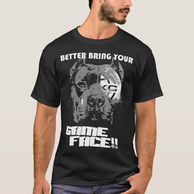 Abkc kan bättre ta med dig ditt spel Ansikte Bully T Shirt (Framsida)