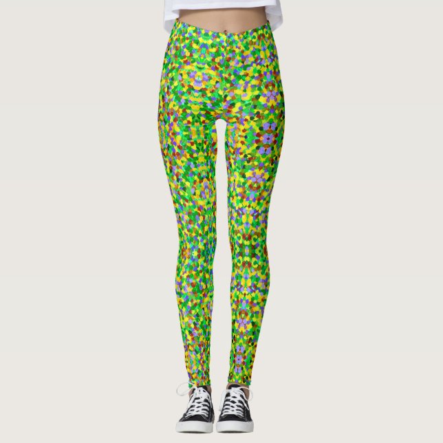 ABL - 0212 - Tropiskt fetti - legeringar Leggings (Framsida)