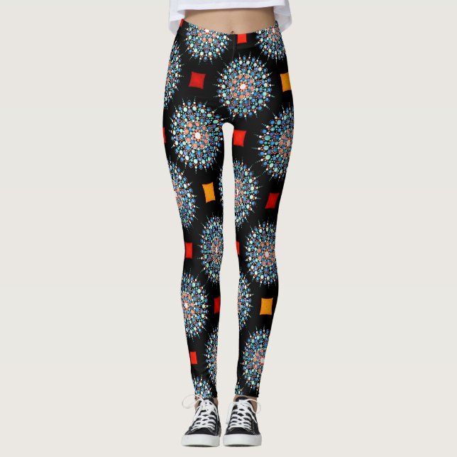 ABL - 0257 - Mandala - Leggings (Framsida)