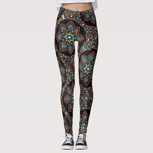 ABL - 0270 - Mandala - Leggings (Framsida)