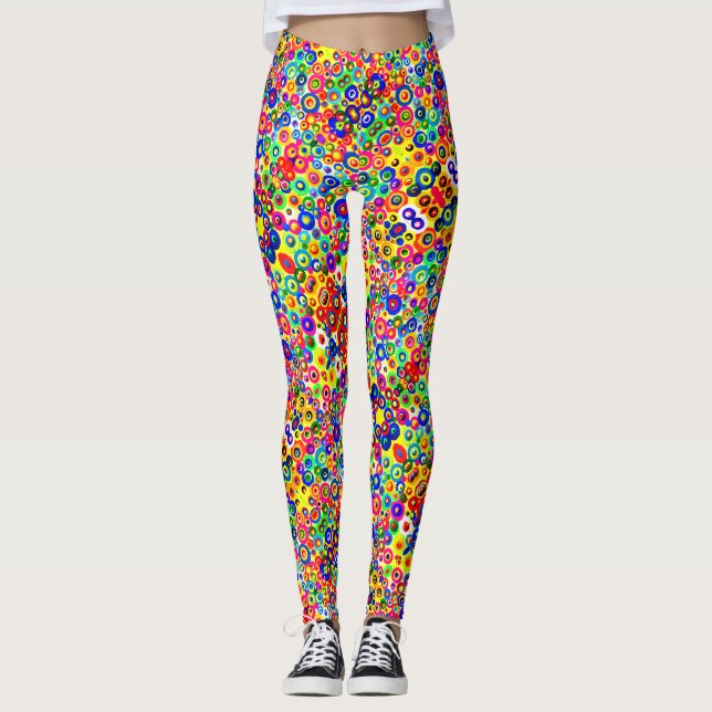 ABL - 0272 - Färgdocka - legeringar Leggings (Framsida)
