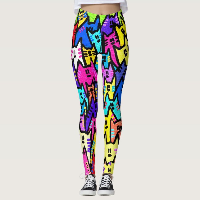 ABL - 0298 - CATS - Leggings (Framsida)