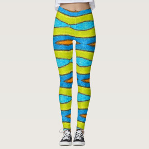 ABL - 189 - vårrandar - damasker Leggings