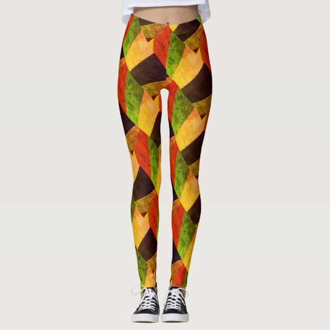 ABL - 201 - Warm Puzzle - Leggings (Framsida)