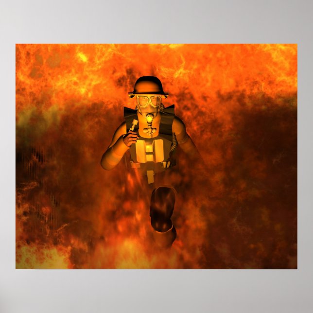 Ablaze Poster (Framsidan)