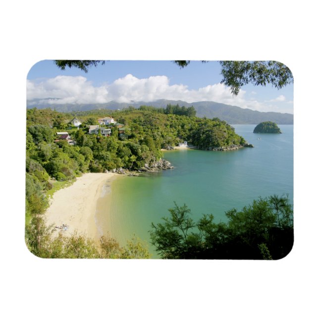 Able Tasman NP, Nelson, Nya Zeeland. De många Magnet (Horisontell)